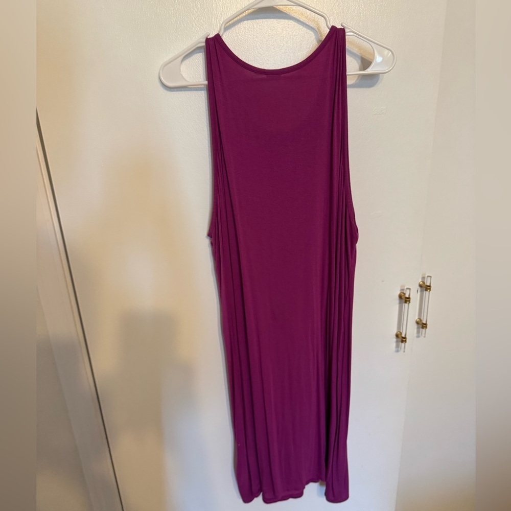 GAP XXL Hot Pink Sleeveless Swing Dress - Picture 4 of 10